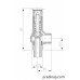 Предохранительный клапан NUOVA General D7/C, D7/CS